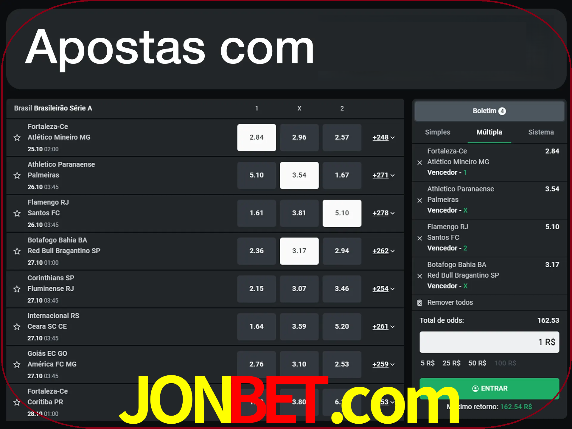 Aposte em vários diciplines com LeonBet.