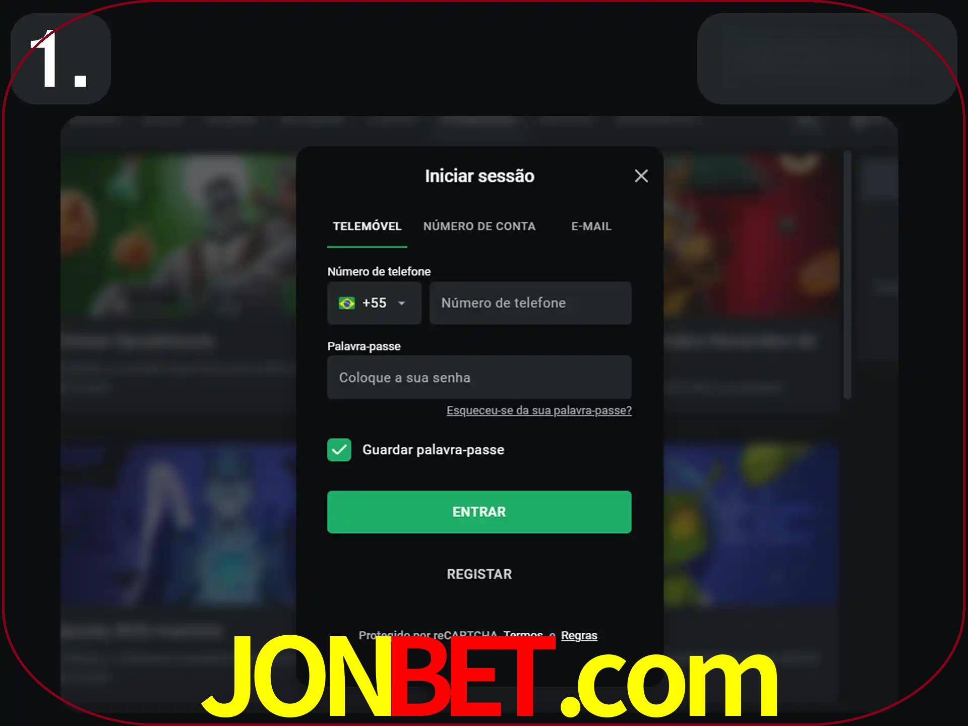 Acesse o site.